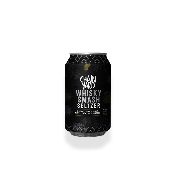 Whisky Smash Seltzer 355ml Can 4 pack
